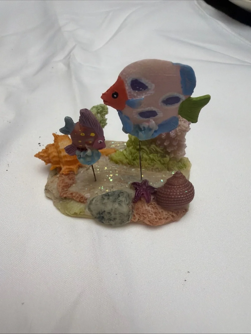 Yellow & Blue Tropical Fish Aquarium Ornament - Brand Unspecified